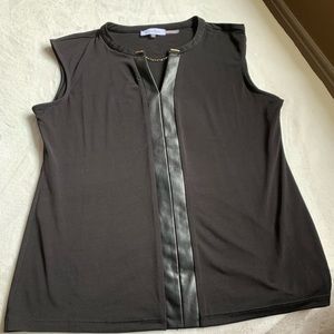 Calvin Klein sleeveless blouse